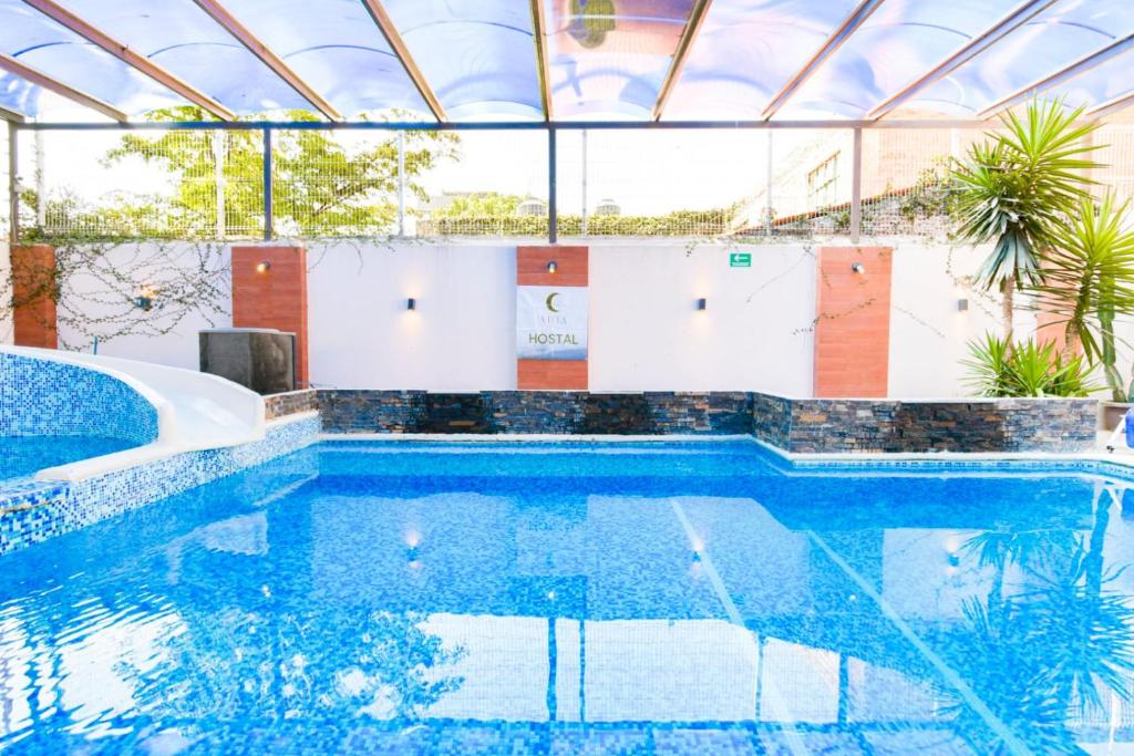 Bazén v ubytování Hostal vitta nebo v jeho okolí