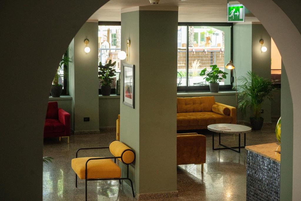 Posezení v ubytování Lime Hotel