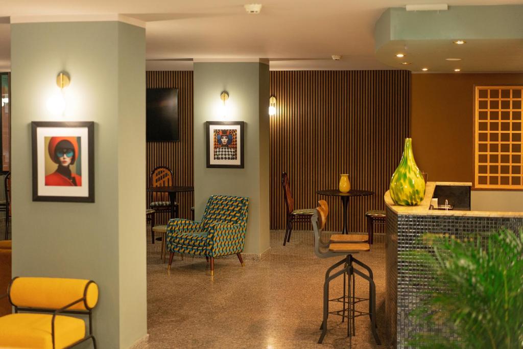 Posezení v ubytování Lime Hotel
