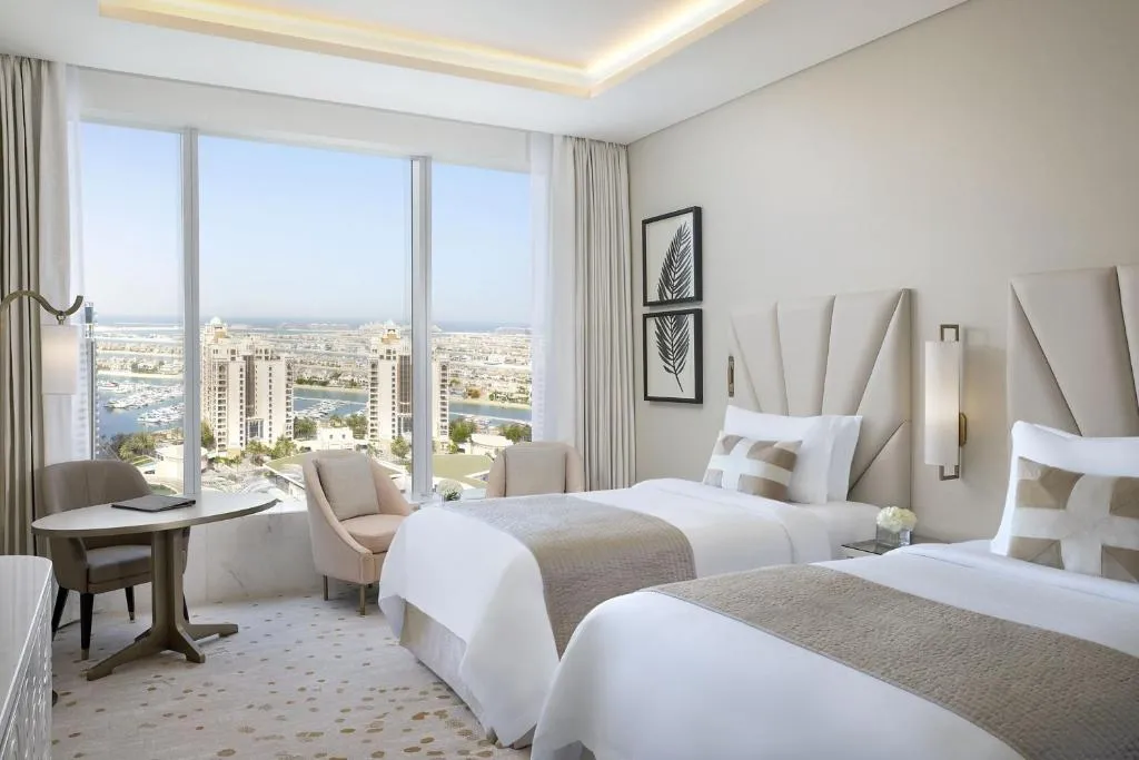 Deluxe Twin Room with City View, KYMA beach access, Signature St. Regis Butler Service