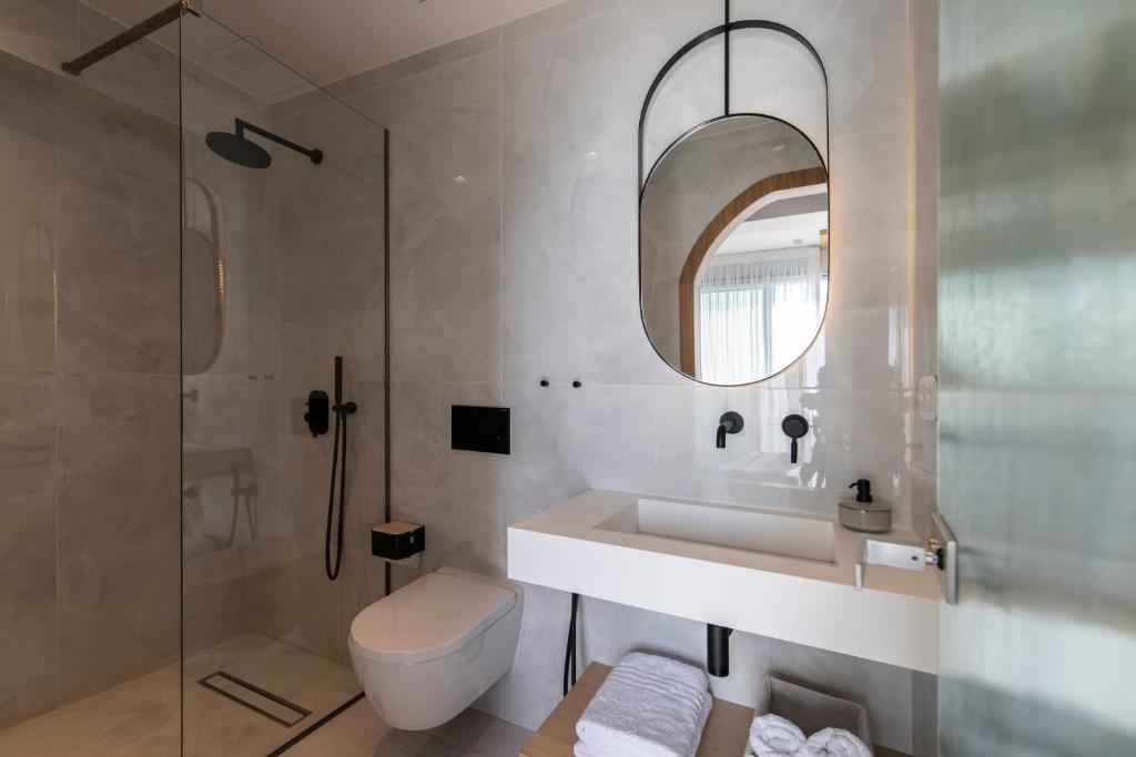Koupelna v ubytování Nōema Premium Stay