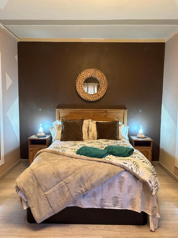 Postel nebo postele na pokoji v ubytování DREAM WISH