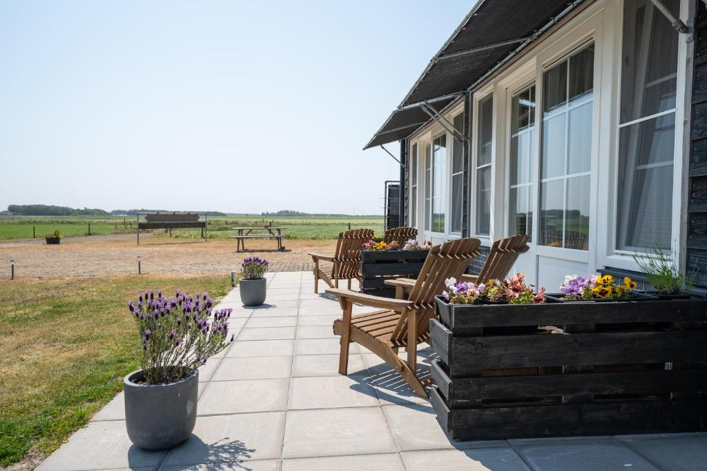 Zahrada ubytování Johanneshoeve - de mooiste plek op Texel