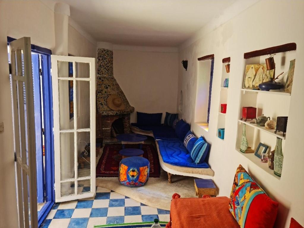 Petit appartement cosy sur les toits de la Médina