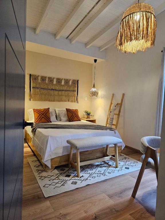 Postel nebo postele na pokoji v ubytování Poblado Luum Boutique hotel