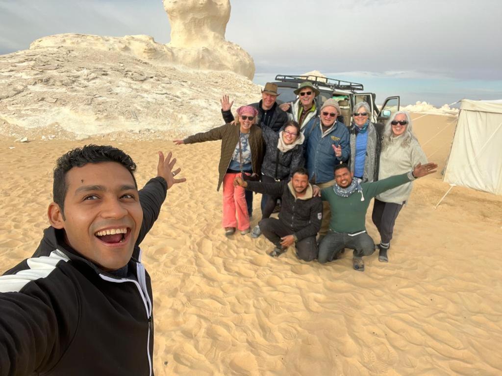 Hosté ubytování Egypt white and black desert with Camping