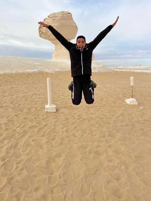 Hosté ubytování Egypt white and black desert with Camping