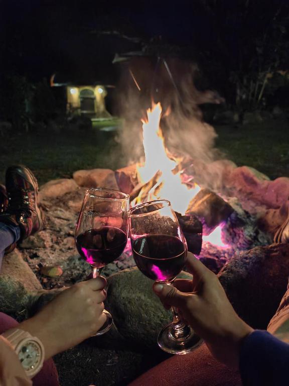 Biosfera Lodge tipi para 3 personas