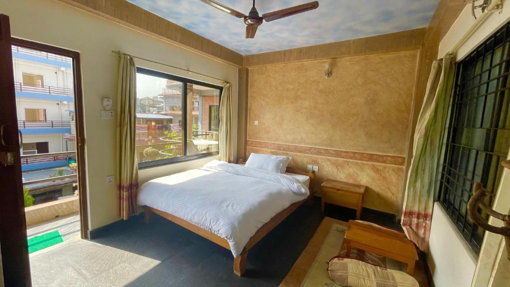 Ліжко або ліжка в номері Hotel Hakoniwa