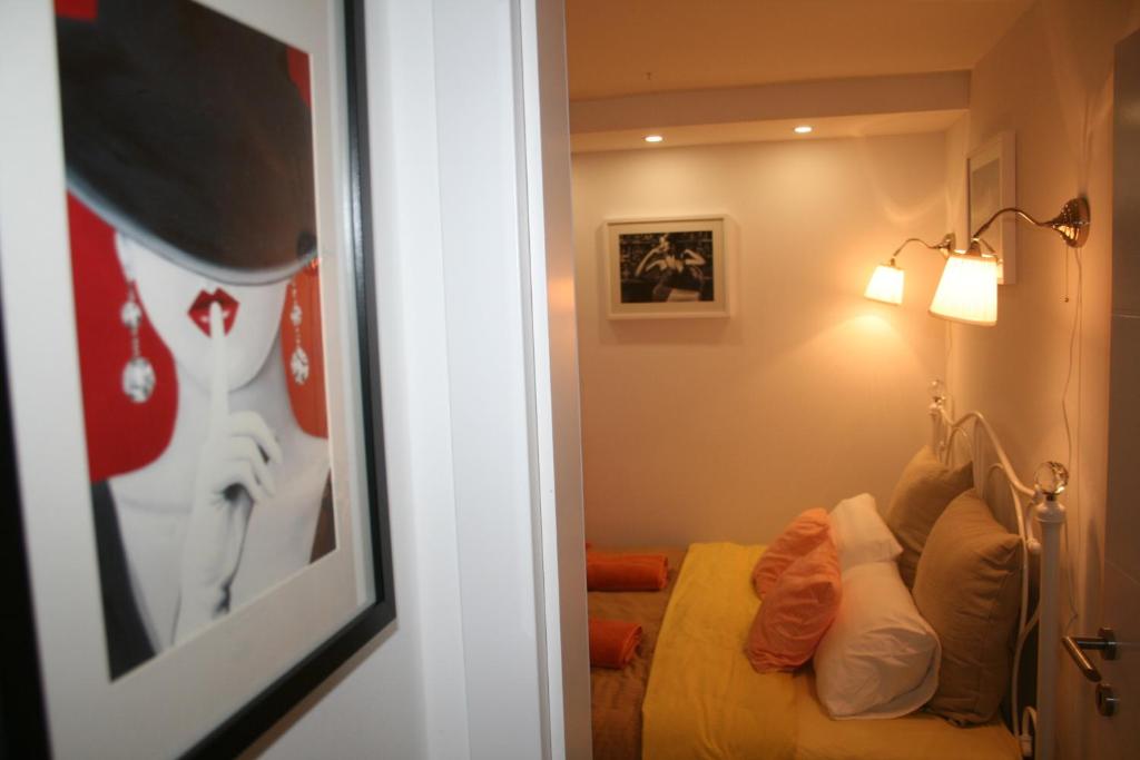 Posteľ alebo postele v izbe v ubytovaní Apartment Classic Deco