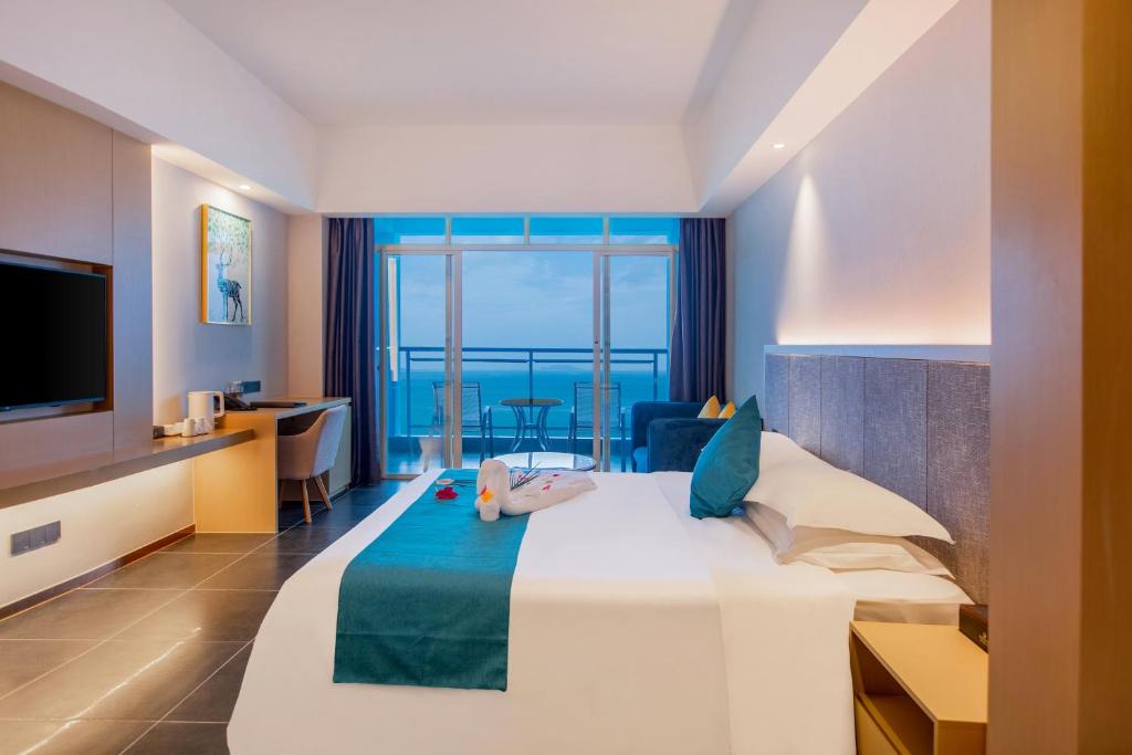 Shengyi Holiday Villa Hotel - Premier Romantic Double Room With Sea View