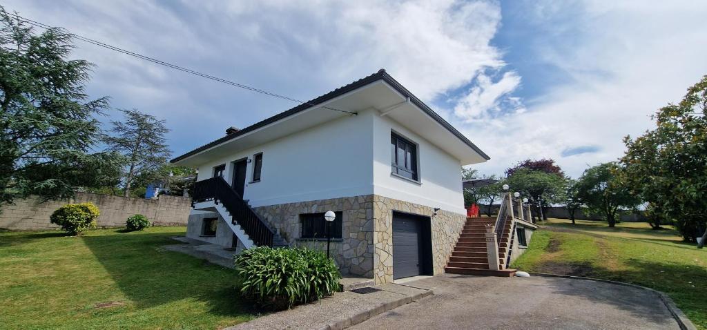 Budova, kde se vila nachází