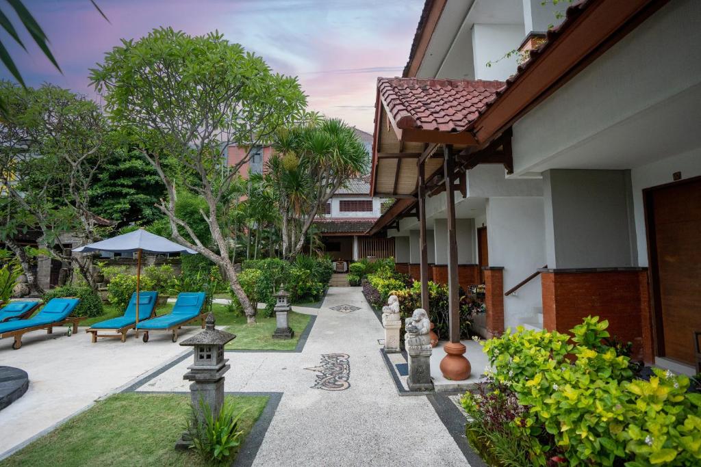 Zahrada ubytování Hotel Sinar Bali Legian