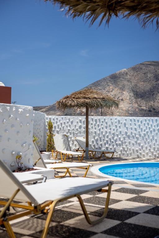 Bazén v ubytování Blue Life Hotel nebo v jeho okolí