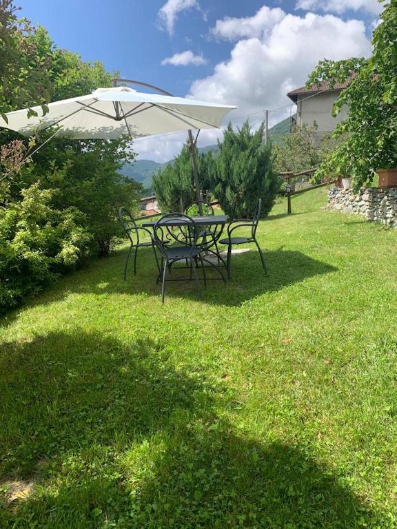 Zahrada ubytování Casa dei Tigli