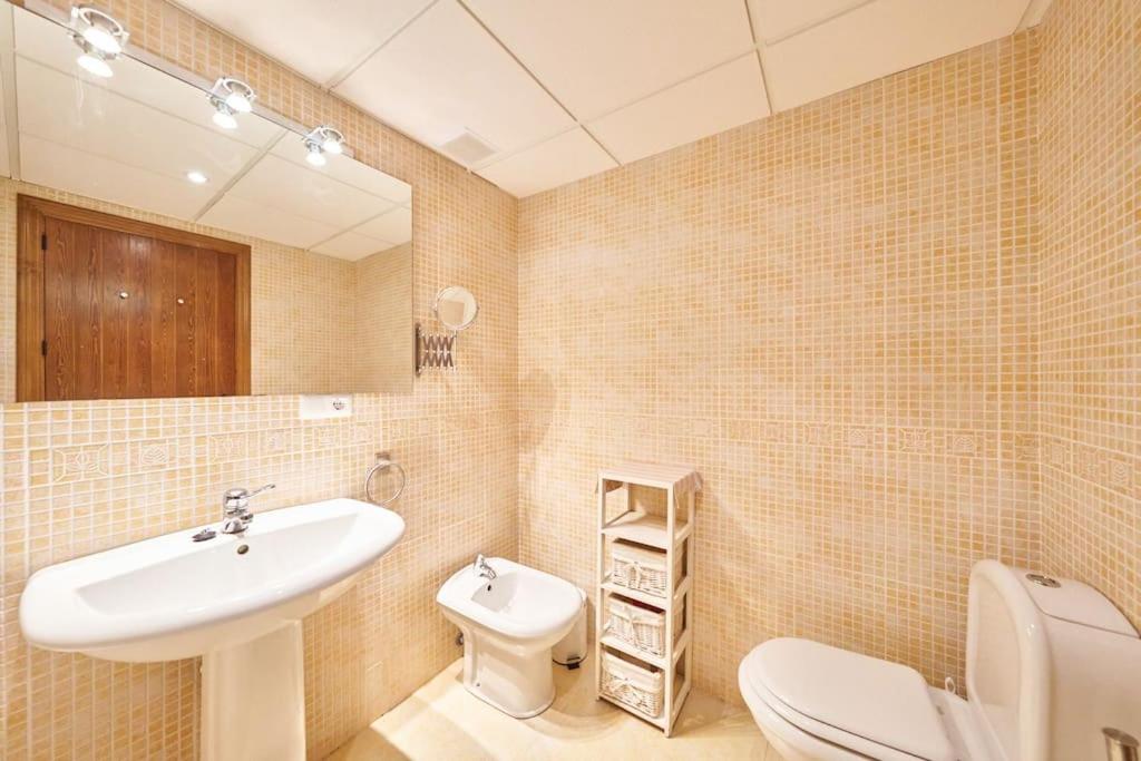 Kúpeľňa v ubytovaní Casa de Los Pinos