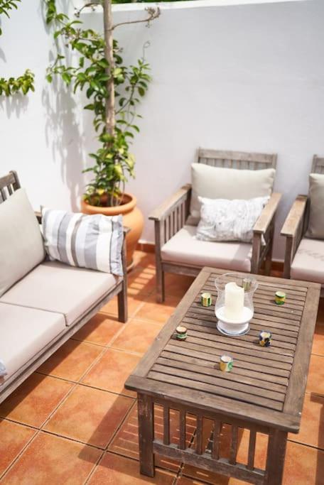 Posedenie v ubytovaní Casa de Los Pinos