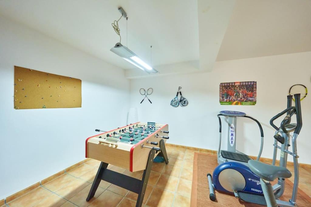 Posilňovňa alebo fitness centrum v ubytovaní Casa de Los Pinos