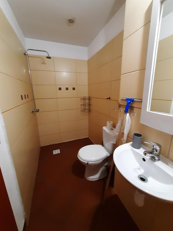 Kúpeľňa v ubytovaní Dom Wakacyjny Karol