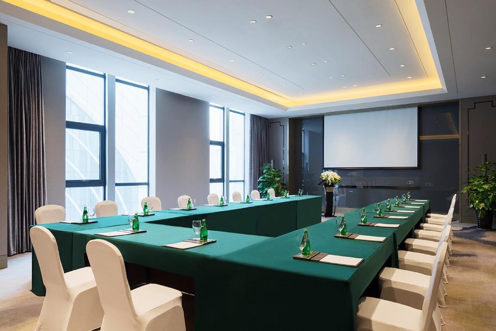 Konferenční prostory v ubytování Maanshan Wanda Realm Hotel