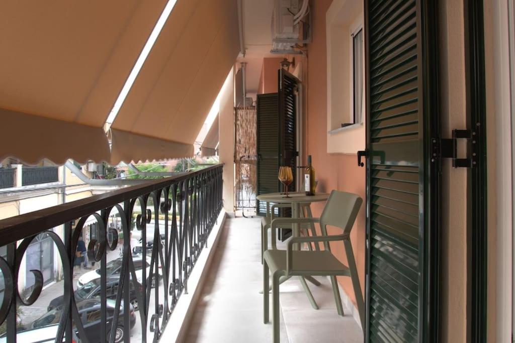 Balkón nebo terasa v ubytování Thiama Apartment in Corfu Port