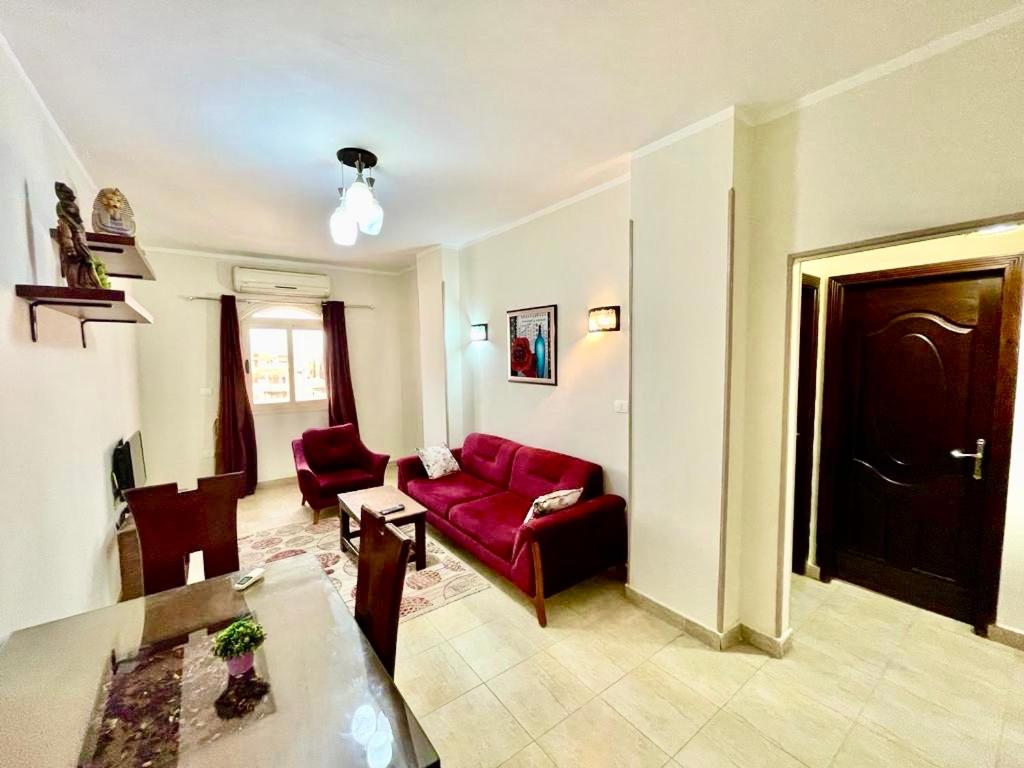 Posezení v ubytování Charbel apartments