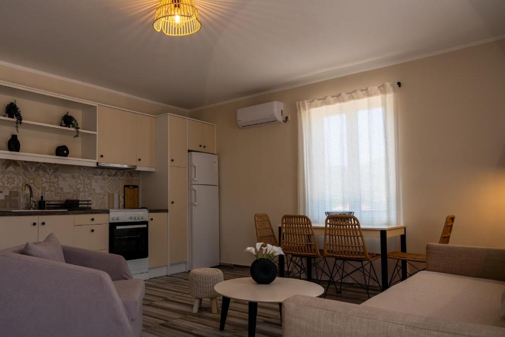 Kuchyň nebo kuchyňský kout v ubytování Casa Di Terra
