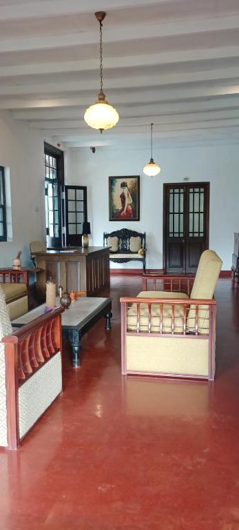 Posezení v ubytování Kaya Residence Kandy