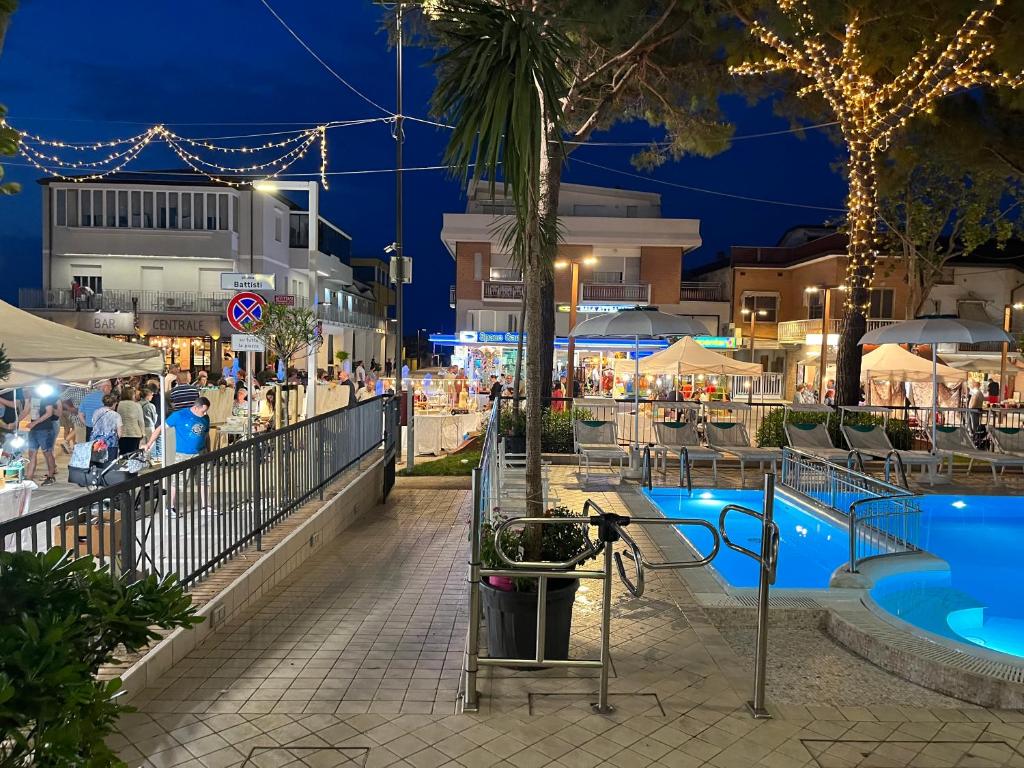 Bazén v ubytování Hotel Villa Verde nebo v jeho okolí