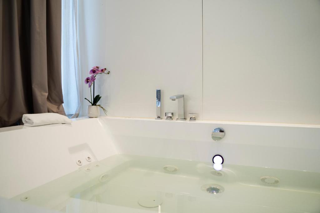 Kúpeľňa v ubytovaní Hotel Malavoglia