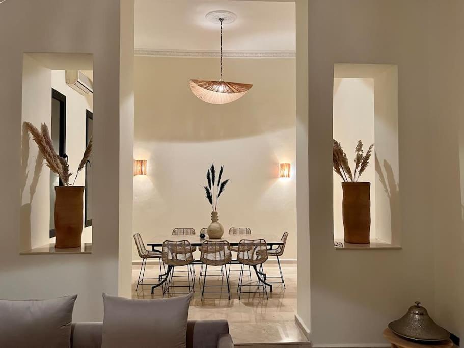Χώρος καθιστικού στο The Majestic Marrakesh Duplex