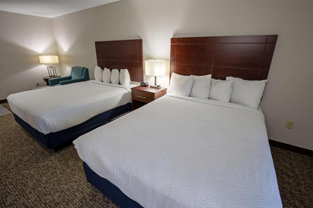 Best Western Plus Lafayette Vermilion River Inn & Suites - Sala Matrimoniali Con Due Letti Queen