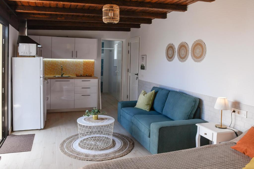 Kuchyň nebo kuchyňský kout v ubytování Mini Loft Tesa