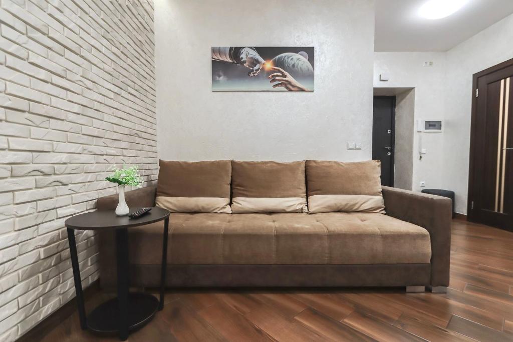 Χώρος καθιστικού στο Cozy apartment on Belvedere