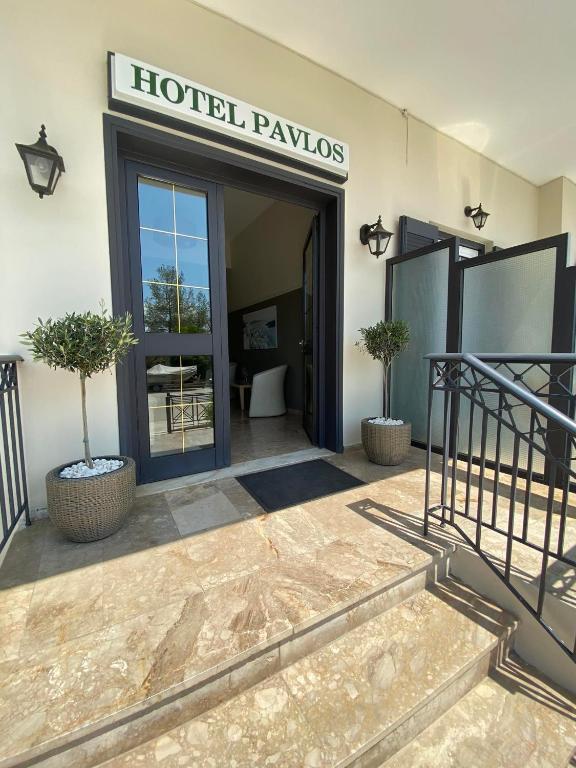 Exteriér nebo vchod ubytování Hotel Pavlos - Studios