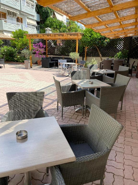 Restaurace v ubytování Hotel Pavlos - Studios
