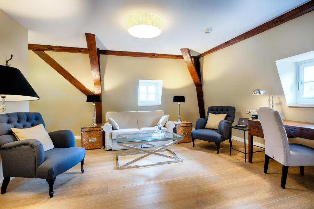 Posezení v ubytování Welcome Hotel Bad Arolsen
