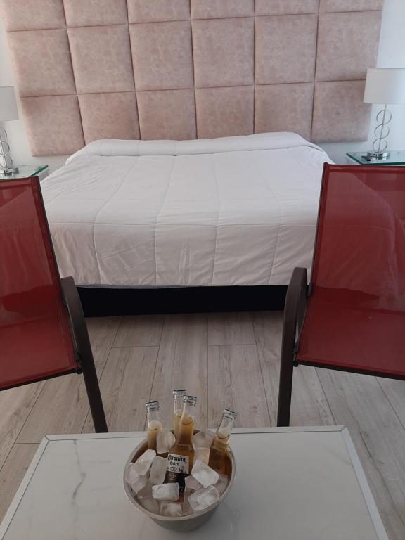 Nápoje v ubytování Mirador samsara Suite Luxury piso completo