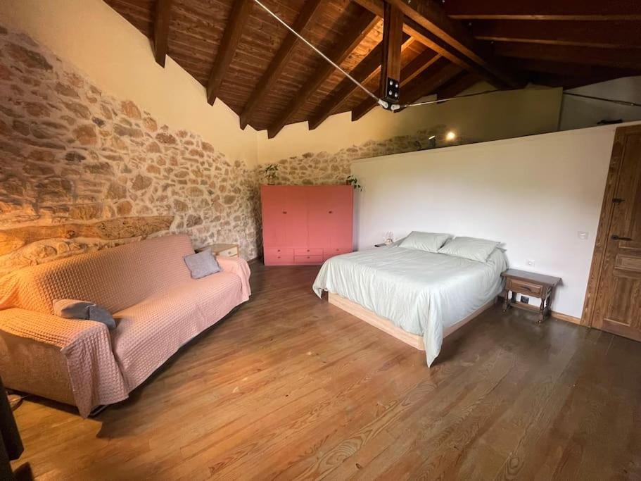 Postel nebo postele na pokoji v ubytování La Morada de Creta