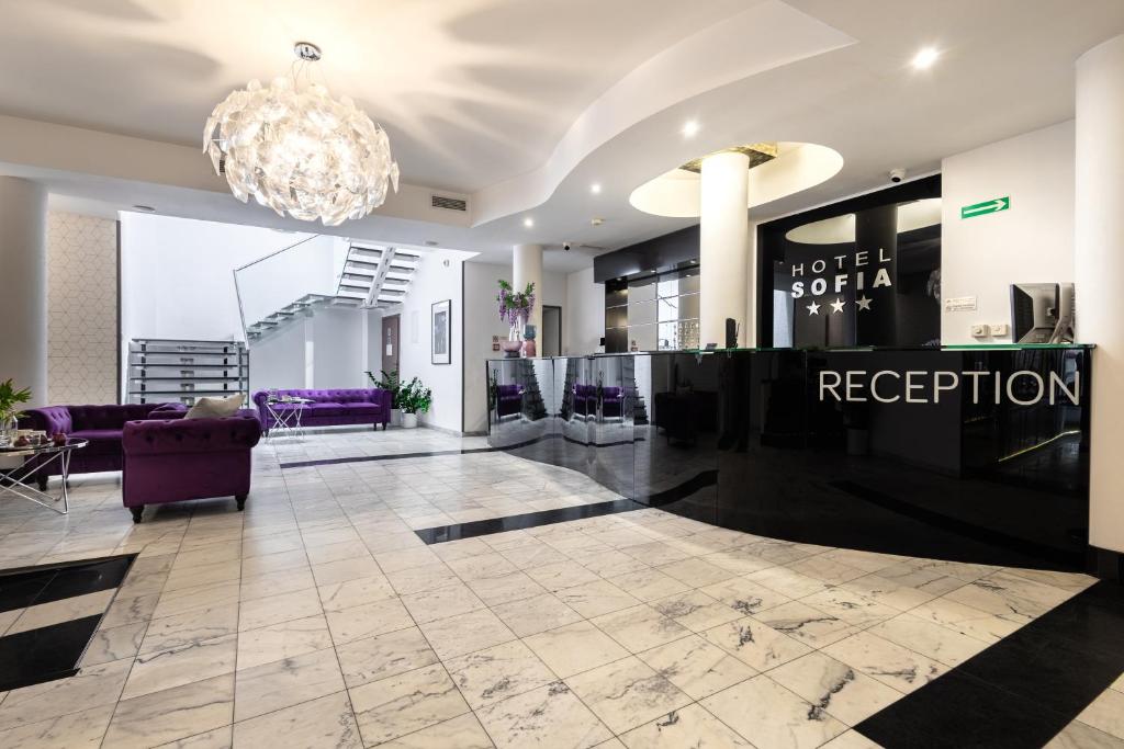 Vstupní hala nebo recepce v ubytování Hotel Sofia by The Railway Station Wroclaw