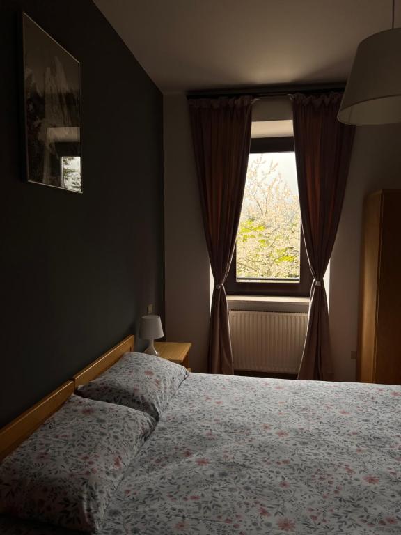Postel nebo postele na pokoji v ubytování Monterovere