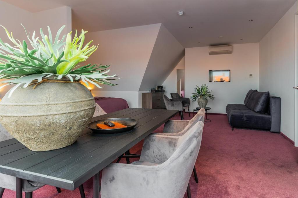 Posezení v ubytování Hotel Bru