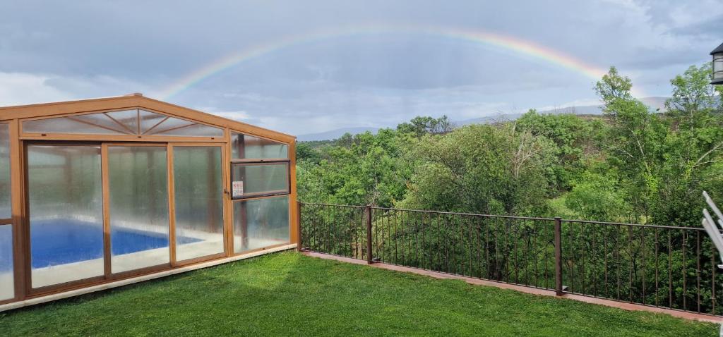 Zahrada ubytování CASA RURAL EL PILON