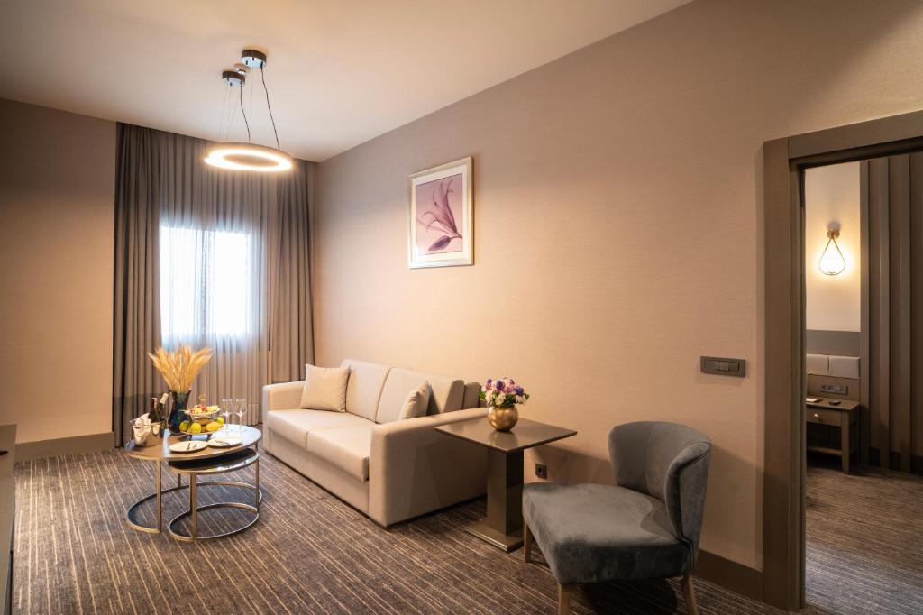 Arts Hotel Taksim的休息区
