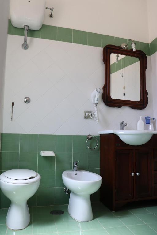 Koupelna v ubytování Palazzo Nari