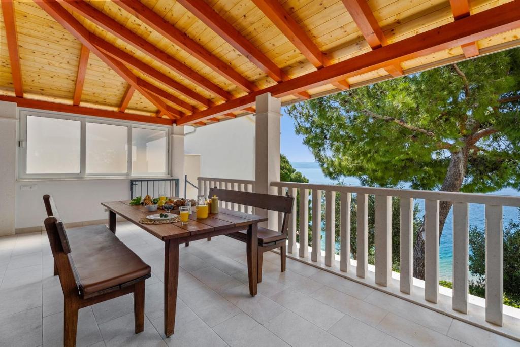 Balkón nebo terasa v ubytování "Villa Del Mar" Beach Villa