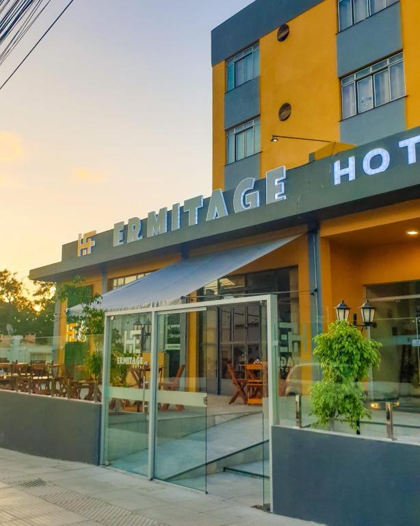 Budova, kde se aparthotel nachází