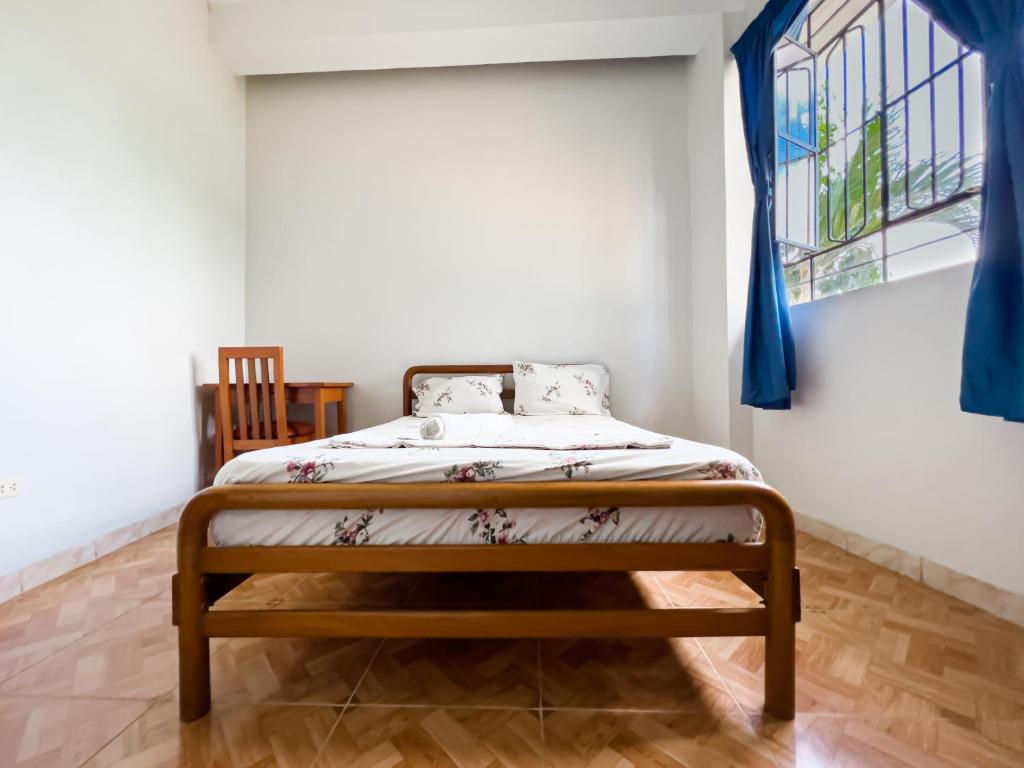 Postel nebo postele na pokoji v ubytování El Mural Backpackers
