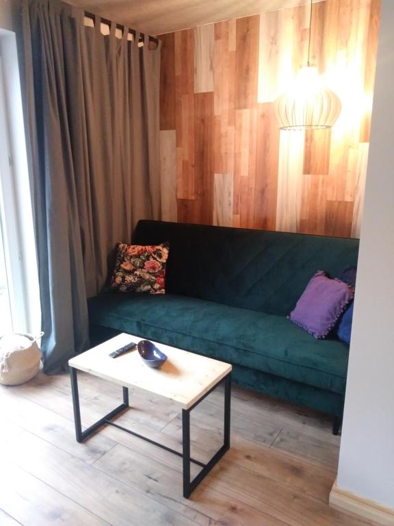 Posezení v ubytování Apartamenty Zielone Drzwi