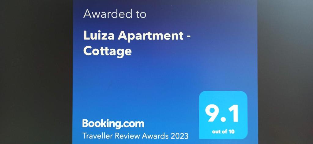 Luiza Apartment - Cottage